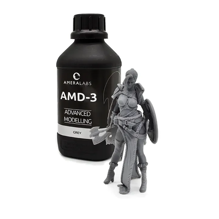 AMD-3 3D printing material for high resolution 3D prints
