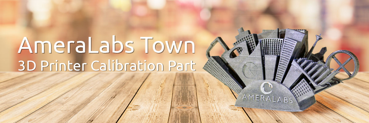 AmeraLabs Town calibration test model